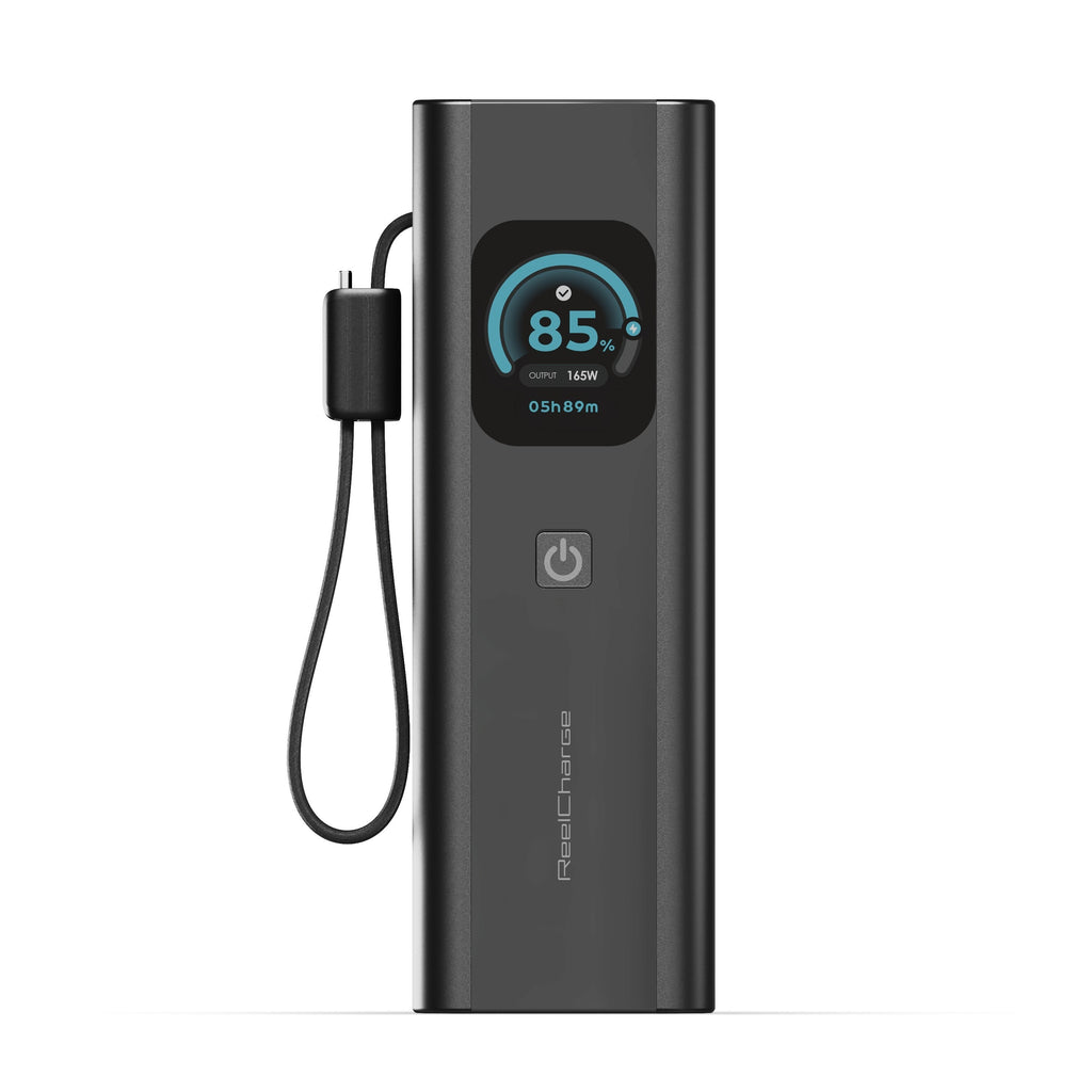 ReelCharge ReelPro 165W 20,000 mAh Power Bank (Gray)
