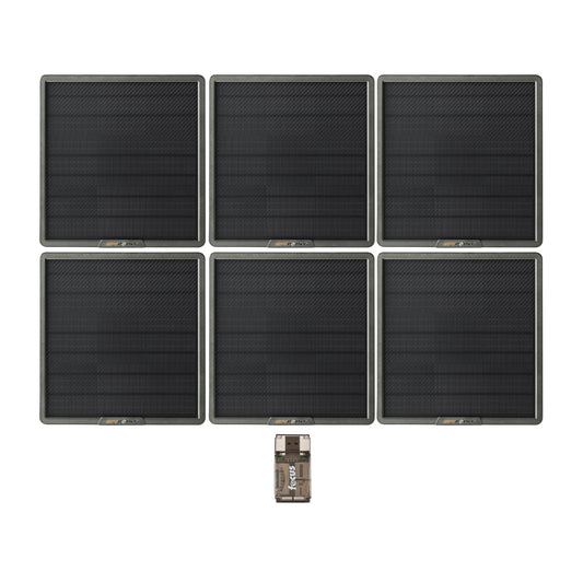 Spypoint 10-Watts Lithium Battery Solar Panel with 4 LED Charge Indicator and Card Reader Bundle