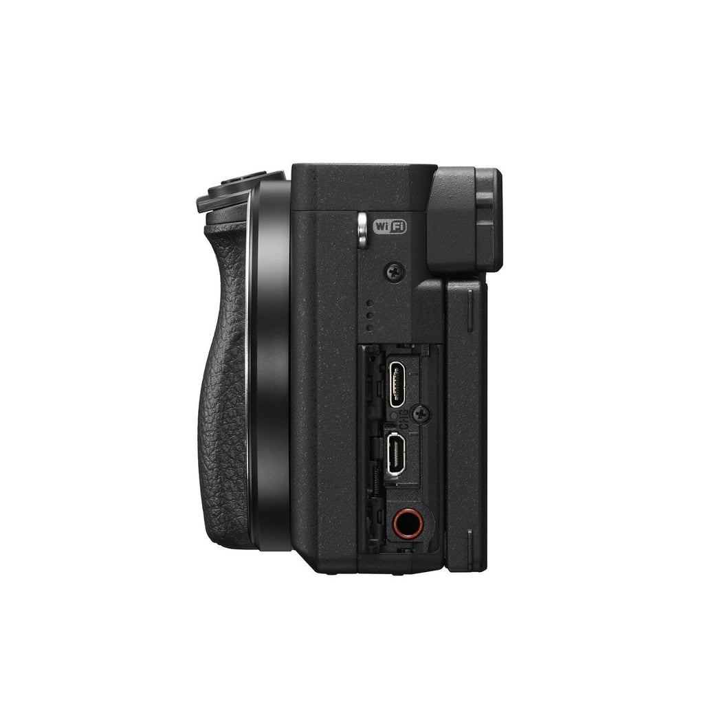 Sony Alpha a6400 Mirrorless Digital Camera with 16-50mm Lens (Black)