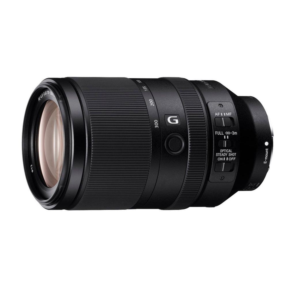 Sony FE 70-300mm f/4.5-5.6 G OSS E-Mount Telephoto Zoom Lens with Software Suite Bundle