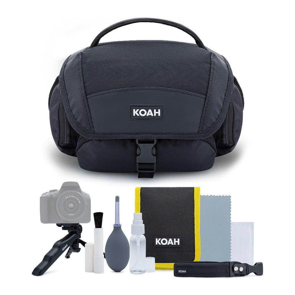 Ricoh WG-6 Digital Camera (Black) with 1 TB Portable Hard Drive, Gadget Bag with Accessory Kit