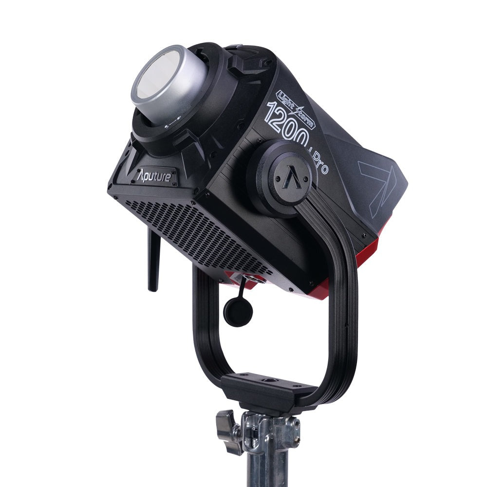 Aputure LS 1200d Pro LED Light Kit Full Studio Bundle with C-Stand, F10 Fresnel, Light Dome Mini III