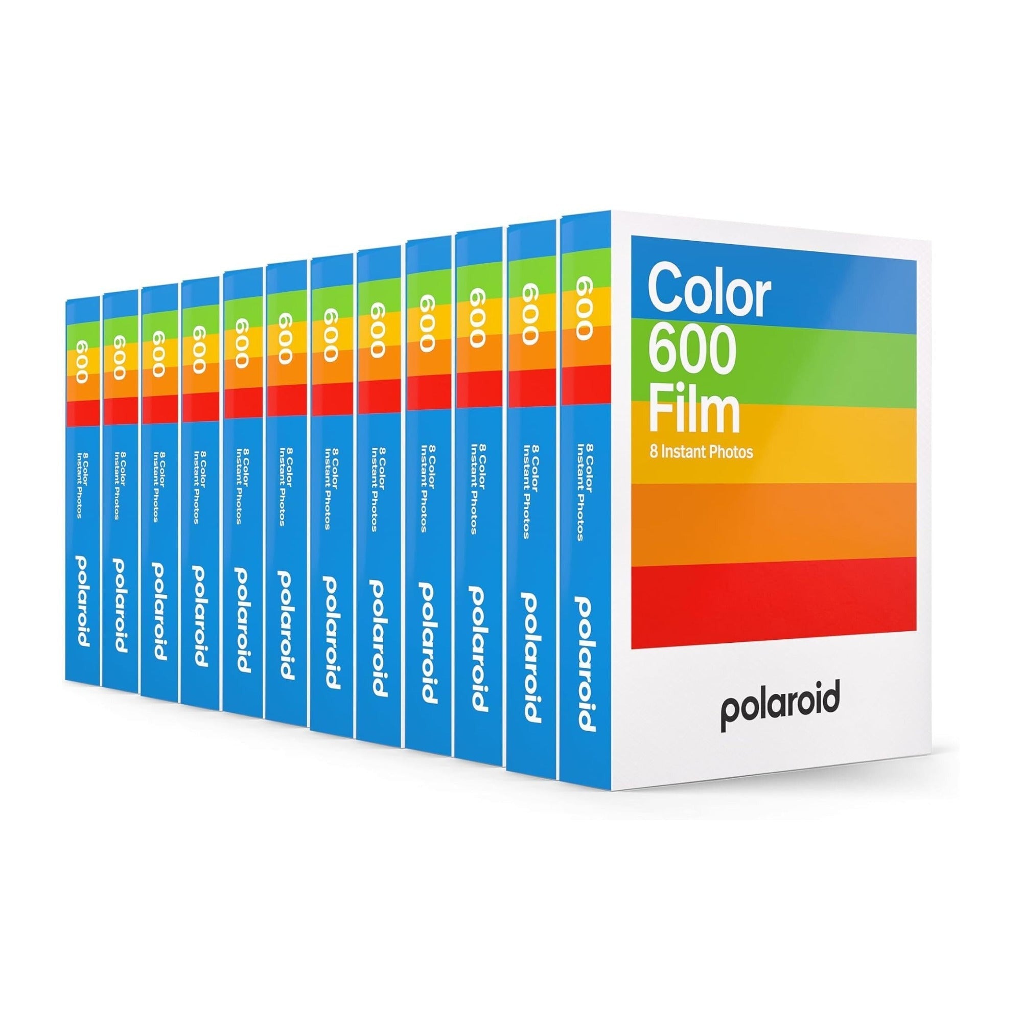 Polaroid Color 600 Film 12 Pack (96 Photos)