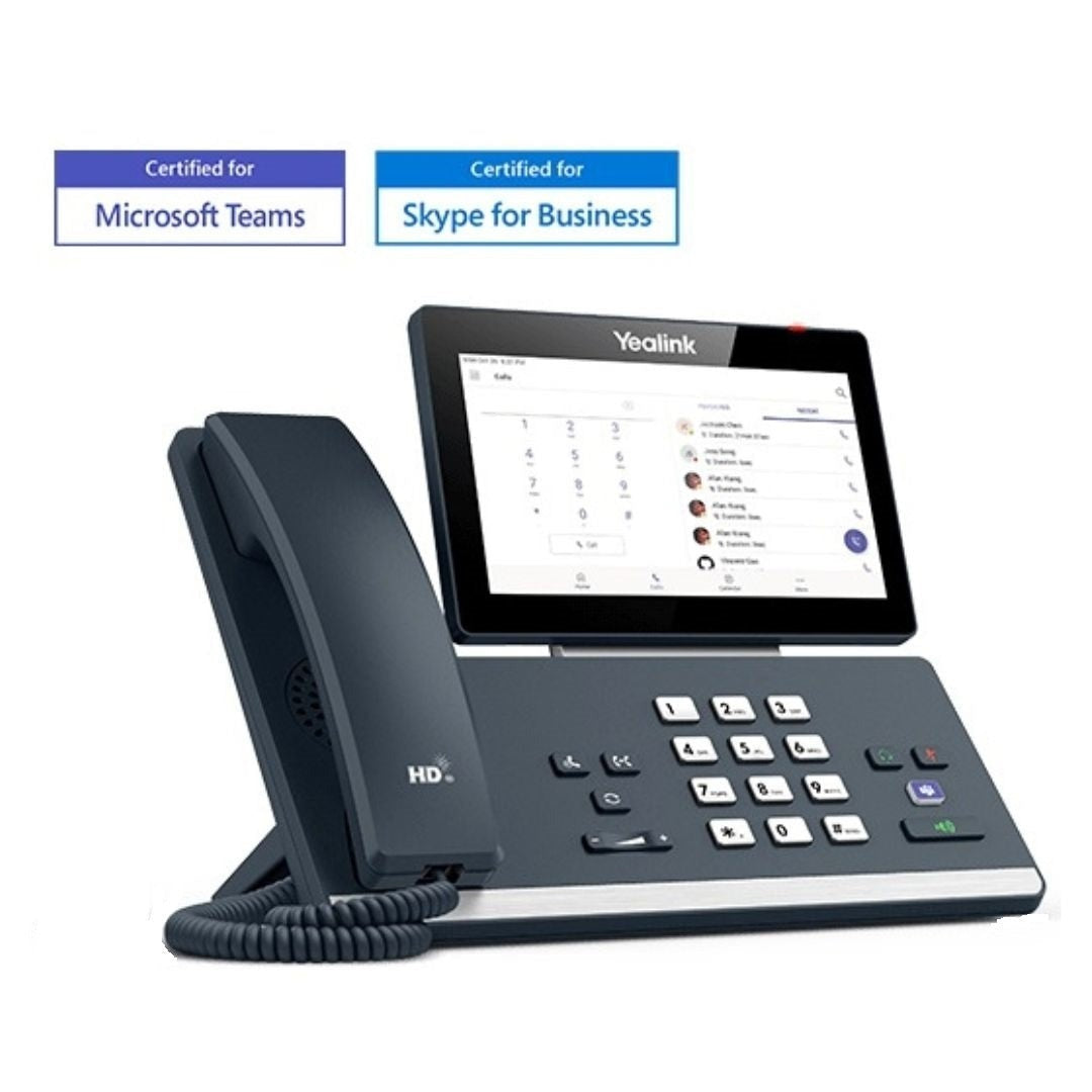 Yealink MP58 Microsoft Teams IP Phone with 7-Inch Touch Screen and Built-In Bluetooth (Classic Gray)