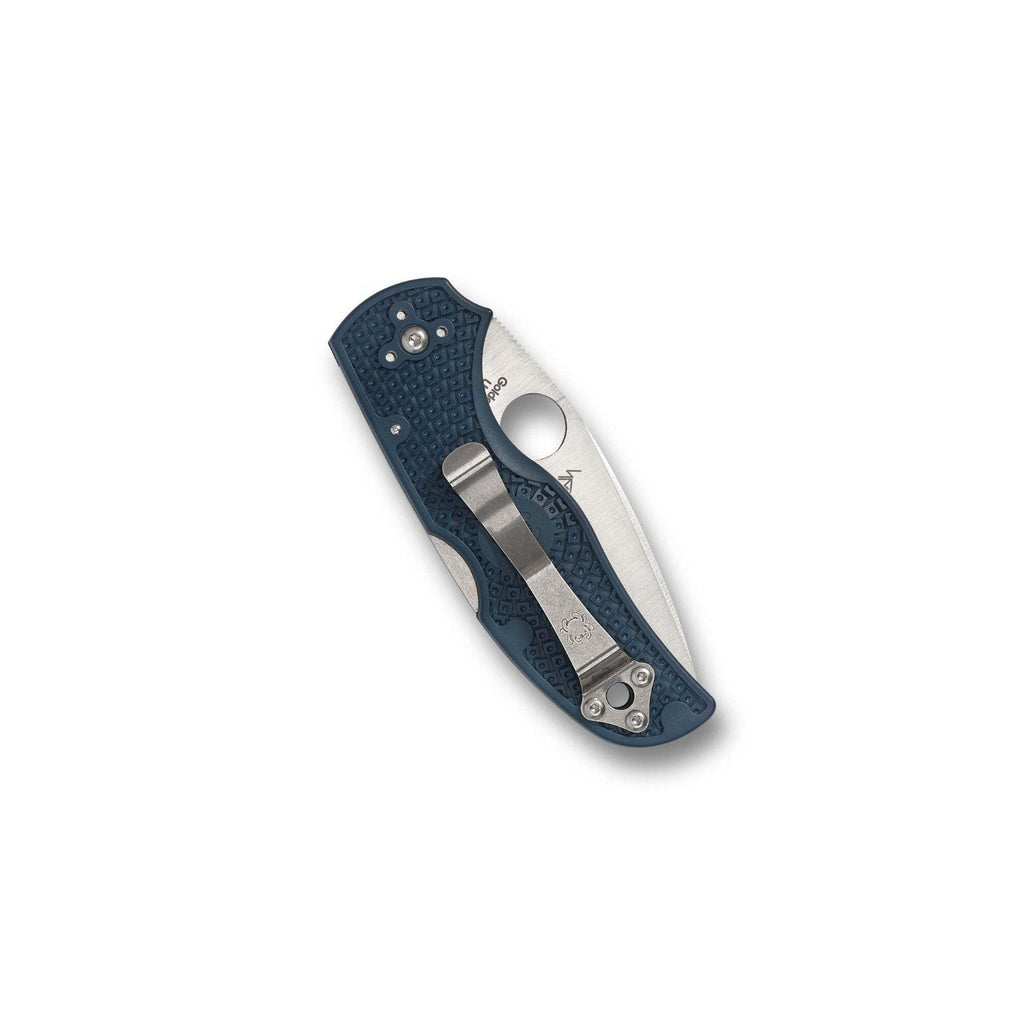 Spyderco Folding Knife Native 5 - CPM SPY27 Stainless Steel (Cobalt Blue)