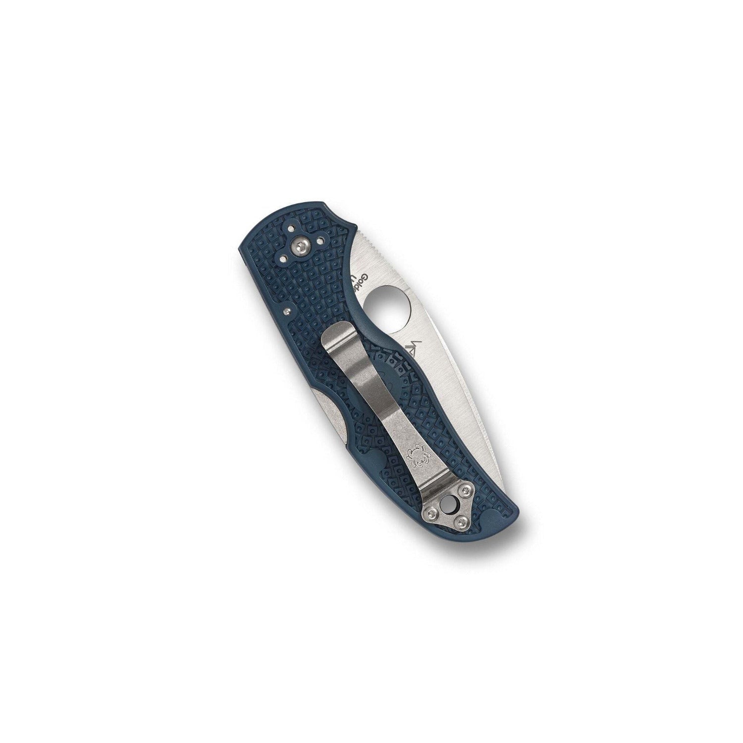 Spyderco Folding Knife Native 5 - CPM SPY27 Stainless Steel (Cobalt Blue)