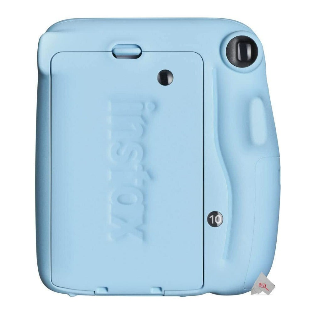 Fujifilm Instax Mini 11 Instant Film Holiday Camera Bundle (Sky Blue)