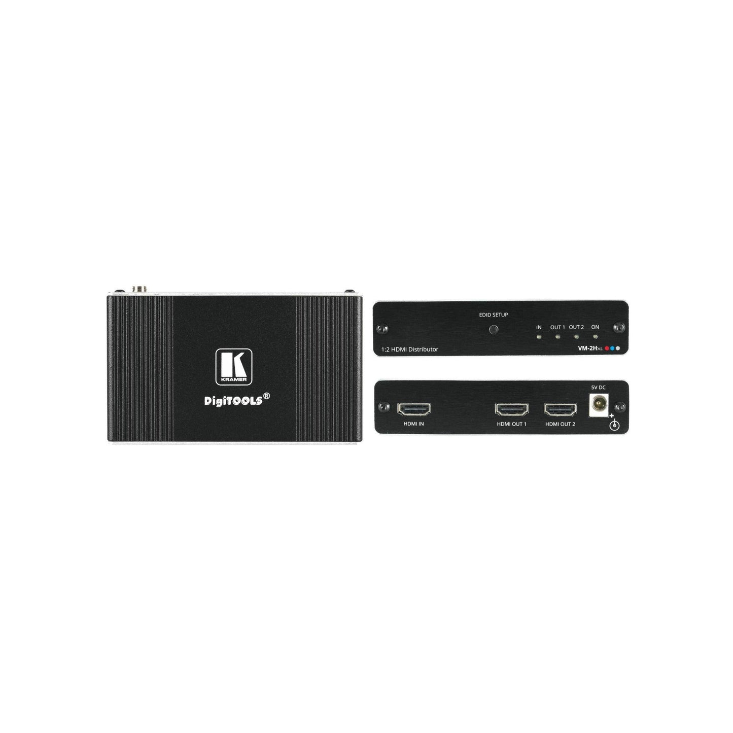 Kramer VM-2Hxl 1x2 HDMI Distribution Amplifier 6.75Gbps Max Data Rate EDID Pass Through