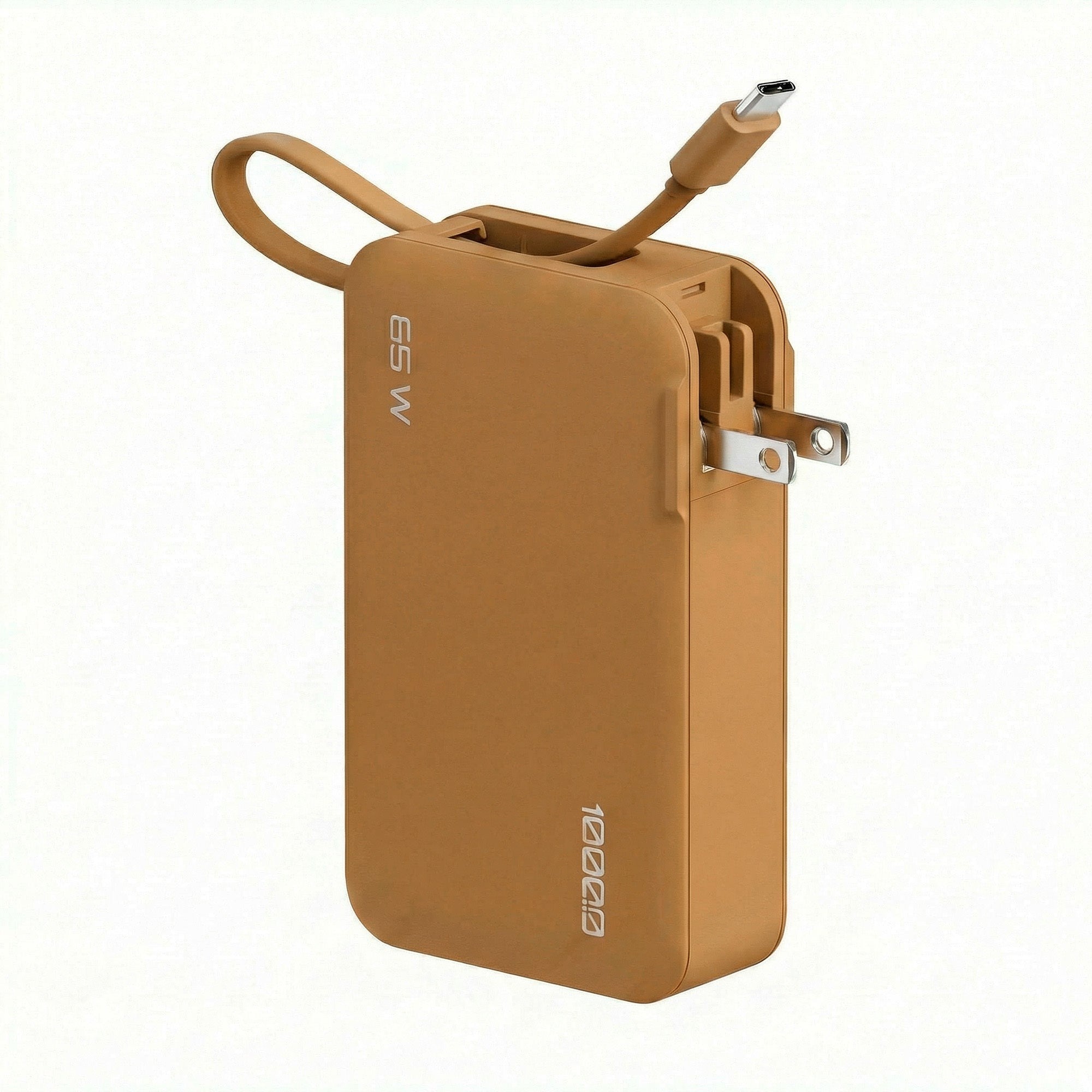 ReelCharge 10,000 mAh 65W Power Bank Flex (Orange)