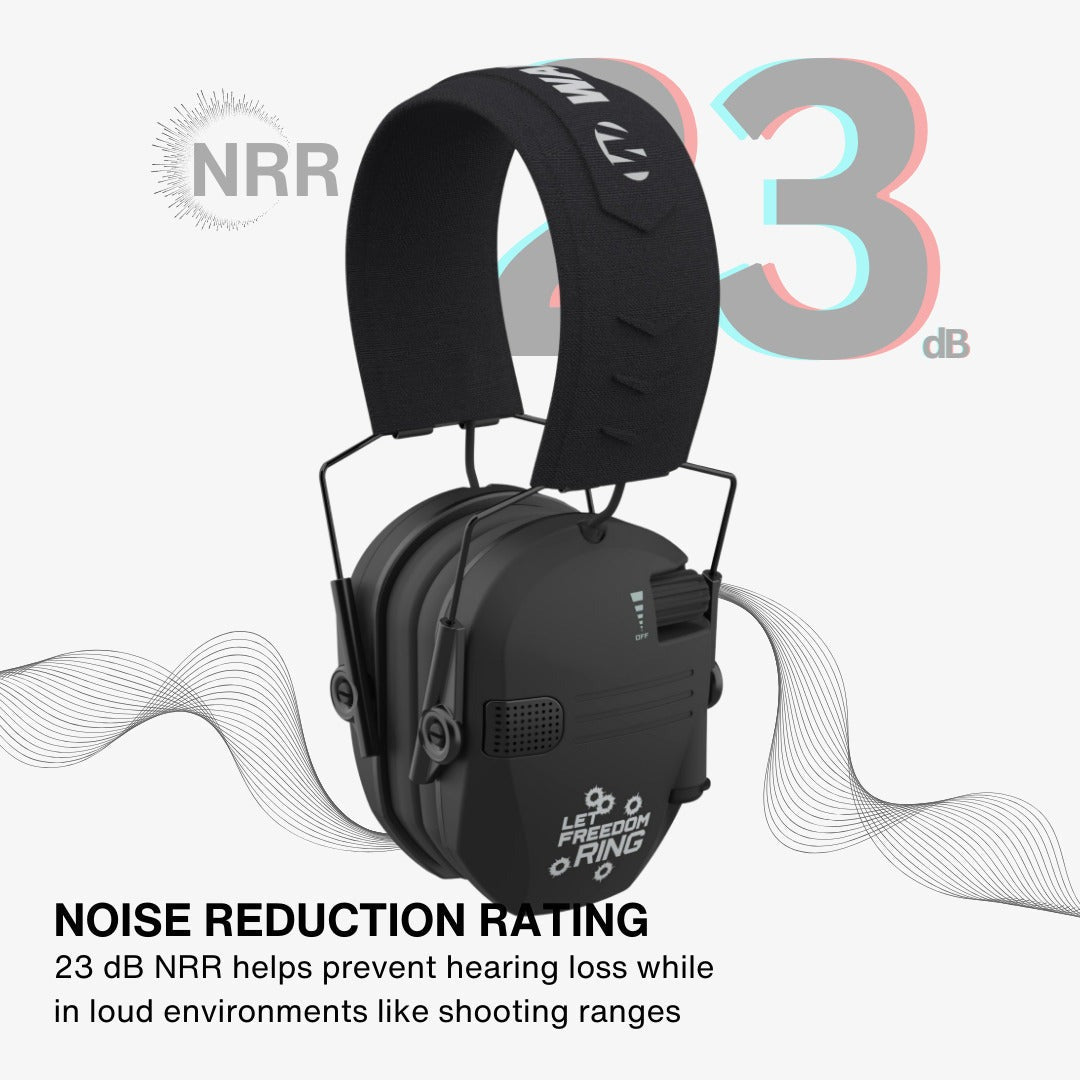 Walker's Razor Walkie Talkie Bundle with Ear Muffs and Accessories