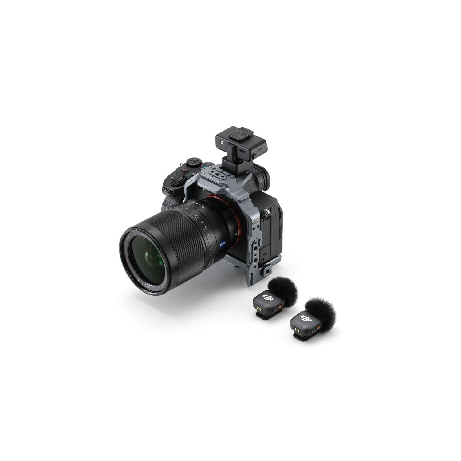 DJI Mic 3 2-Person Compact Wireless Microphone Recorder - Camera and Smartphone