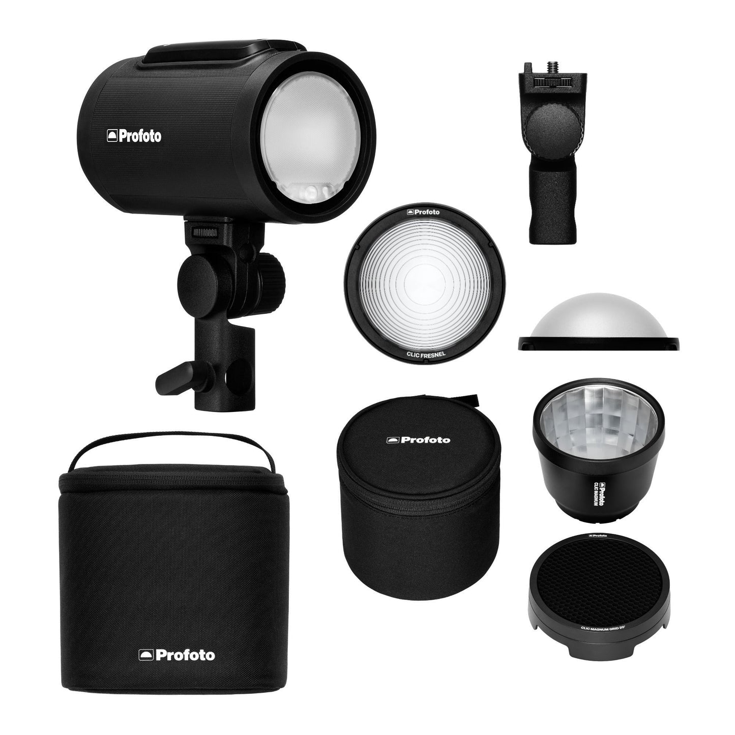 Profoto A2 Monolight with Profoto Clic Magnum Reflector with Protective Case Bundle