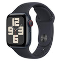Apple Watch SE (2nd Gen) GPS + Cellular 40mm Midnight Aluminum Case with Midnight Band (Certified Refurbished)