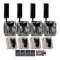 Spartan GoLive 4G/LTE Live Streaming Trail Camera (AT&T) with Accessories