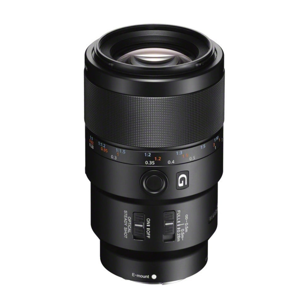 Sony FE 90mm f/2.8 Macro G OSS E-Mount Macro Lens Bundle with Hard Case