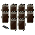 Stealth Cam Sol-Pak 12V Solar Battery (10 Pack) Bundle with Memory Card Reader