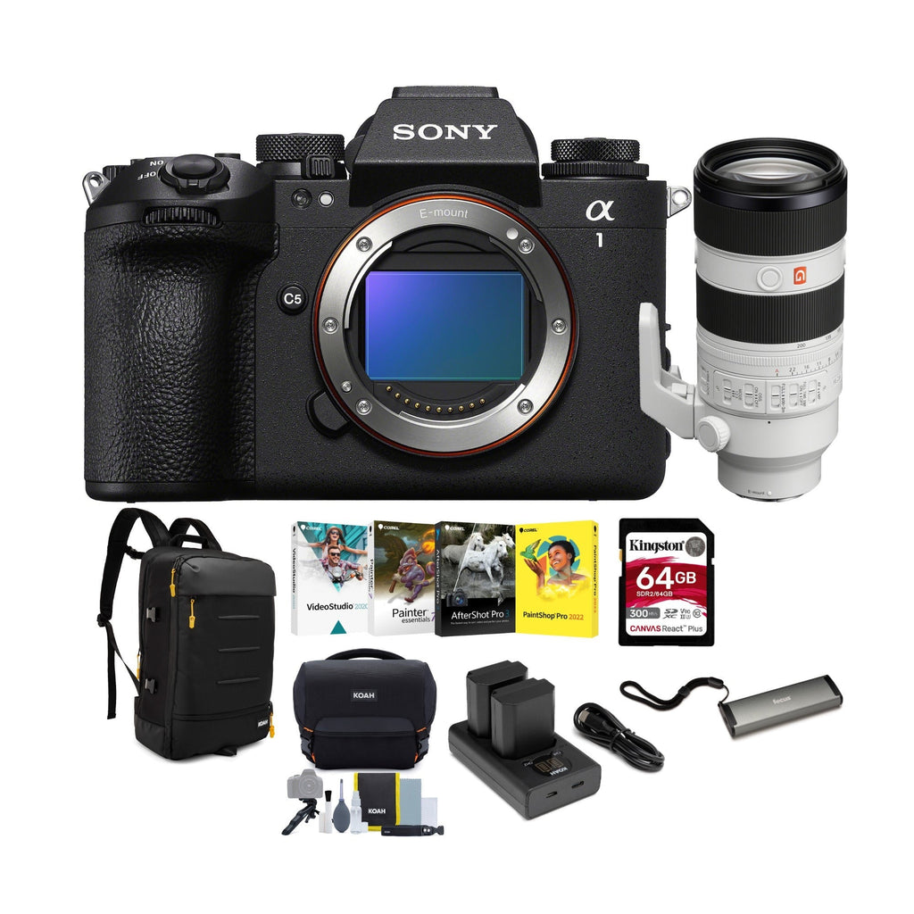 Sony Alpha 1 Mark II Mirrorless Camera with FE 70-200mm f/2.8 GM II Lens Bundle