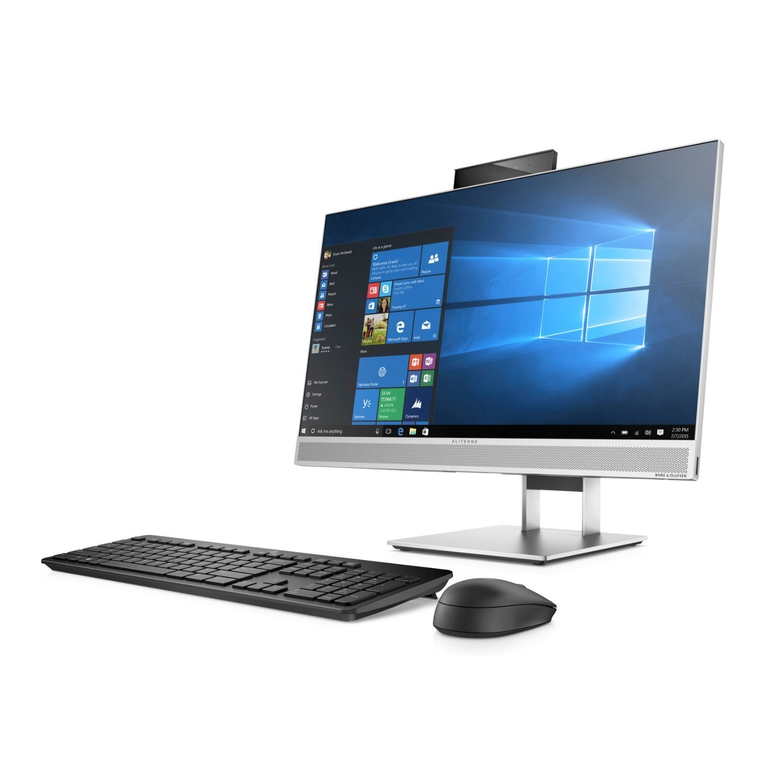 HP EliteOne 800 G4 23.8" FHD Touch All-in-One PC, Intel Core i7-8700, 8GB RAM, 256GB SSD, Windows 10 Pro (Certified Refurbished)