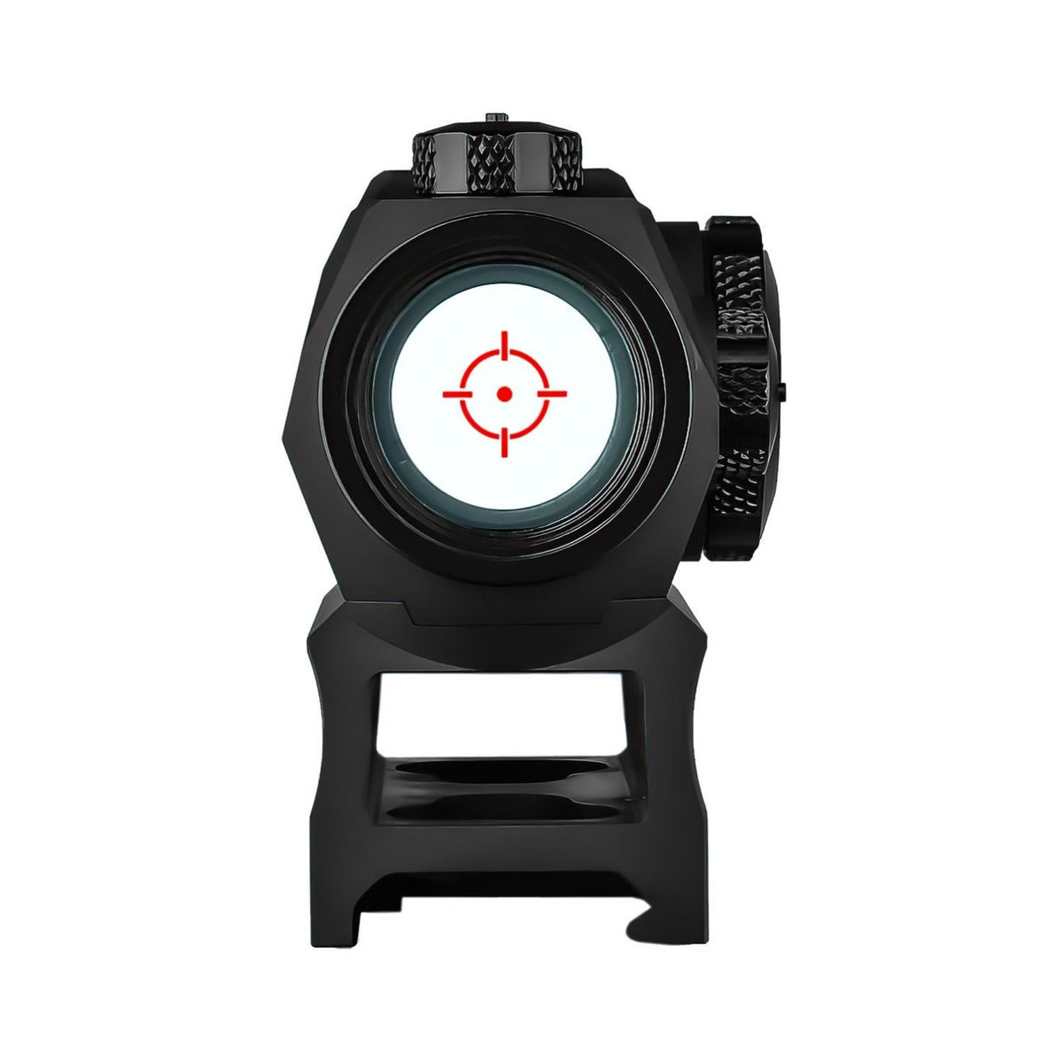 Cyelee T10 X PRO IPX7-rated Picatinny Red Dot Sight with Multi-Reticle System and Riser Mount