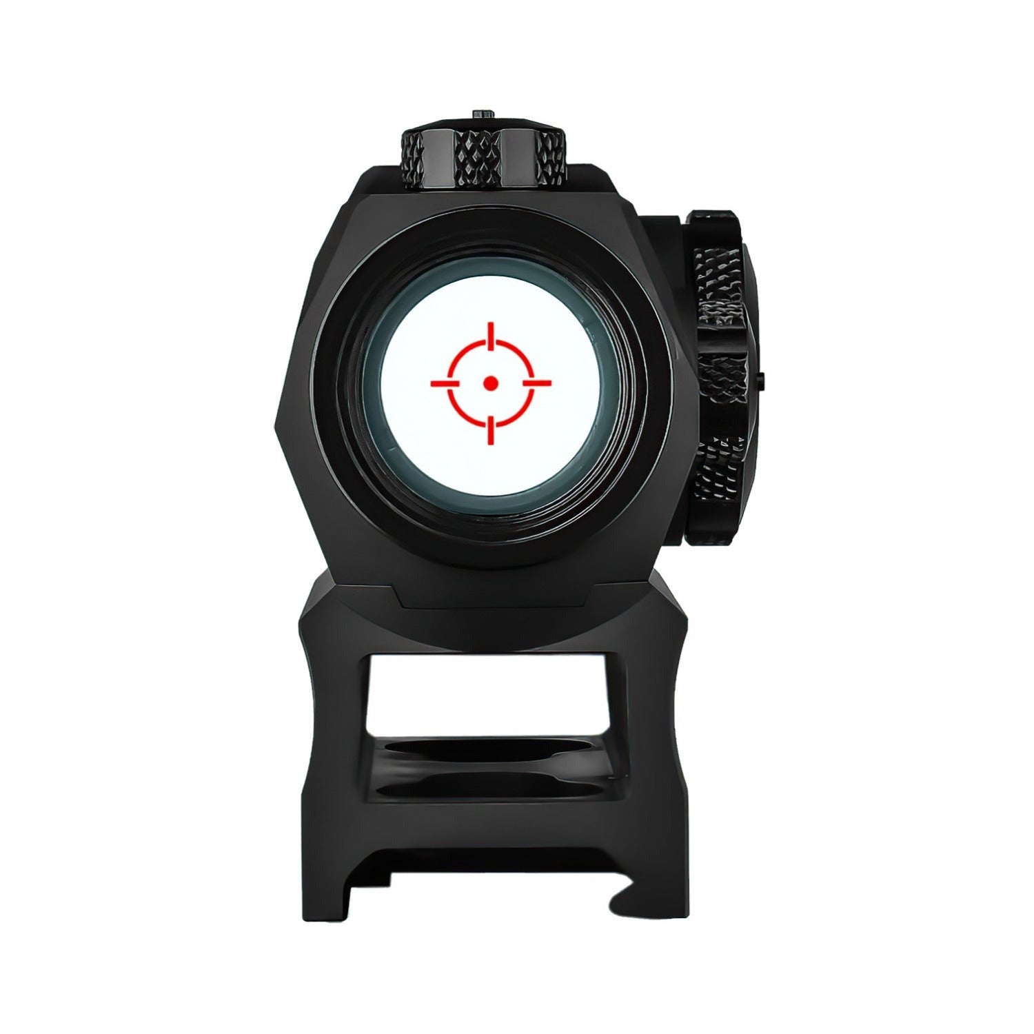 Cyelee T10 X PRO IPX7-rated Picatinny Red Dot Sight with Multi-Reticle System and Riser Mount