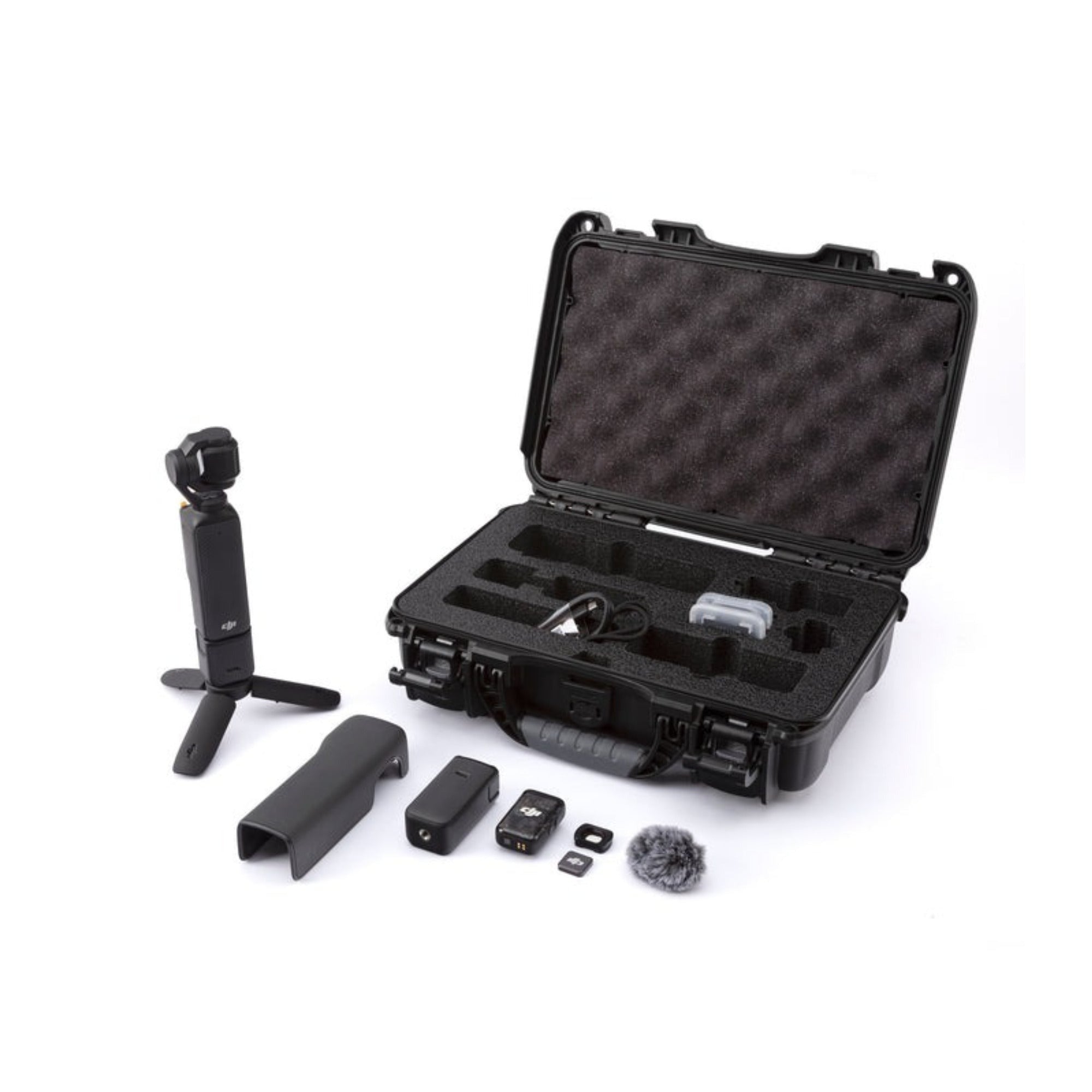 NANUK 909 Waterproof and Dustproof Protective Case for Osmo Pocket 3 (Black)