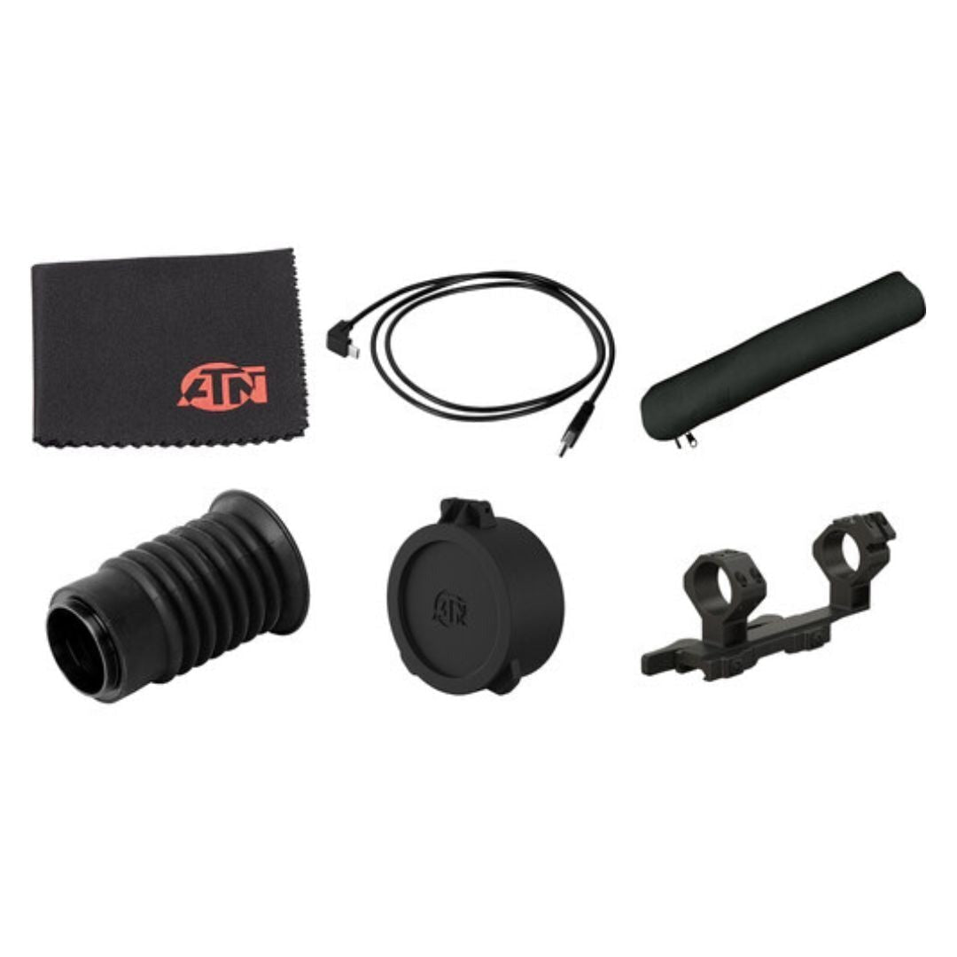 ATN ThOR 5 LRF 320x240 5-20x 12 Micron Weather-Resistant Smart HD Thermal Rifle Scope (Black)