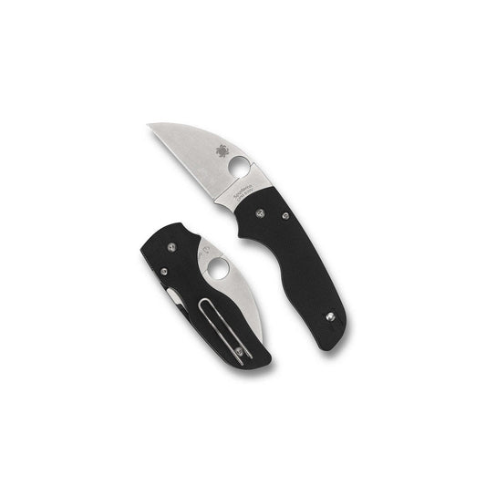 Spyderco Lil' Native Wharncliffe Folding Knife with CPM S30V Steel and G-10 Scales