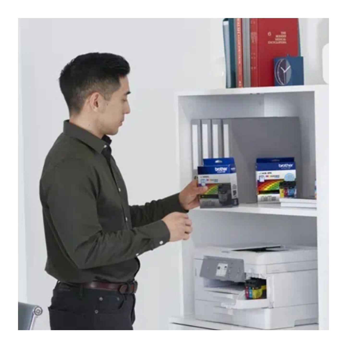 Brother LC406XLY Yellow INKvestment Tank Cartridge with High-Yield 5,000 Pages and Mess-Free Design
