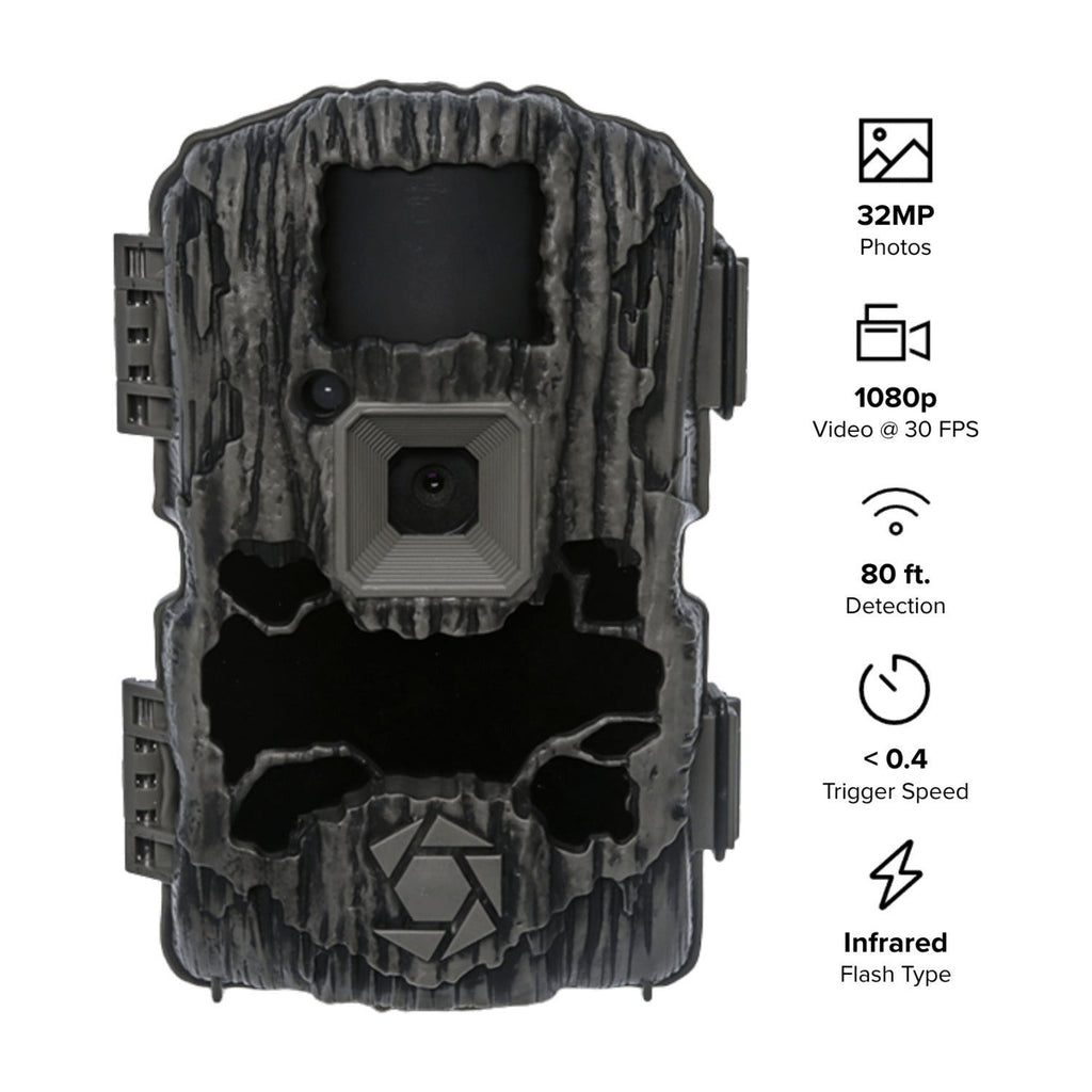 Stealth Cam GMAX32 - 32MP 1080p HD Video Trail Camera (8-pack) Bundle