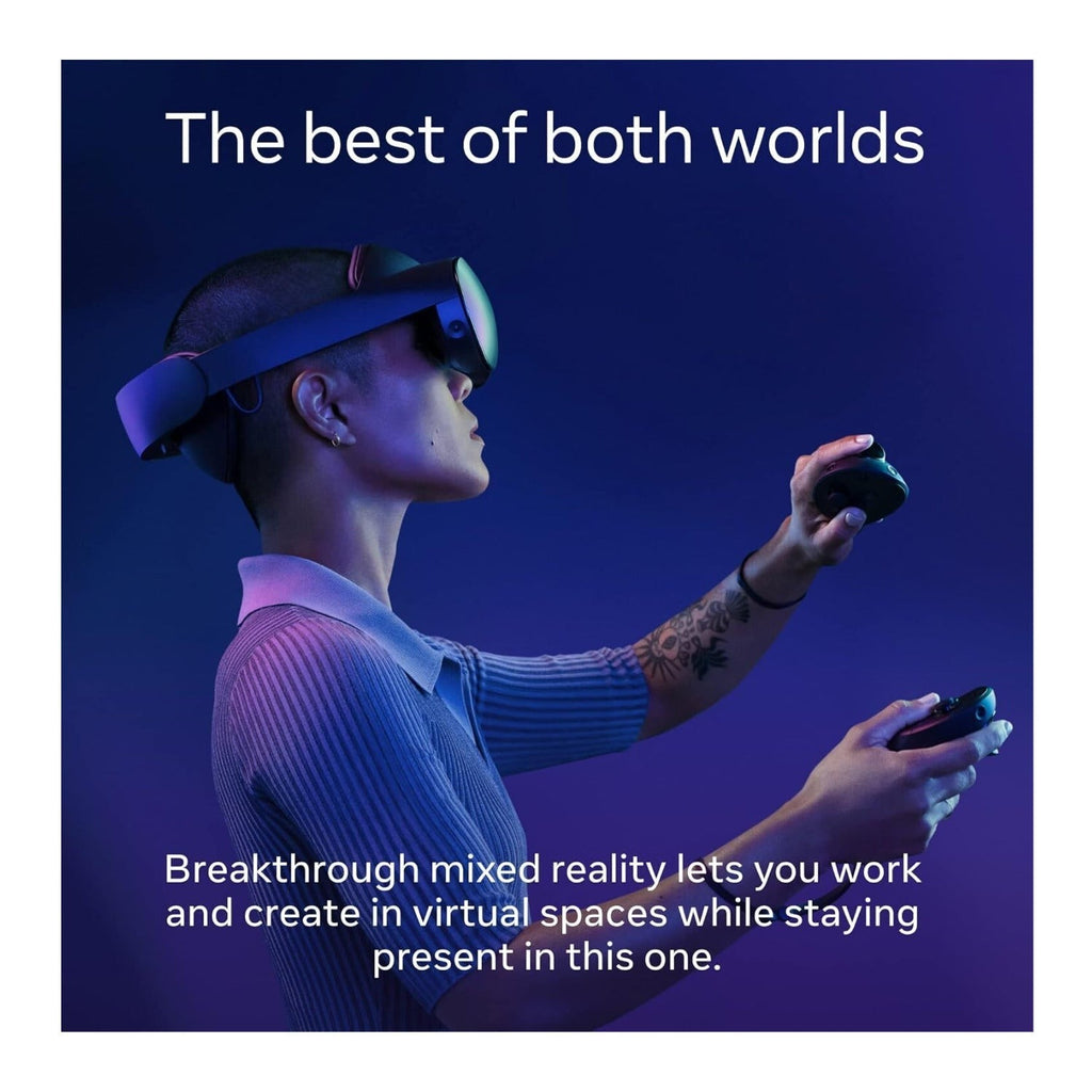 Meta Quest Pro Mixed Reality Headset System (Used)