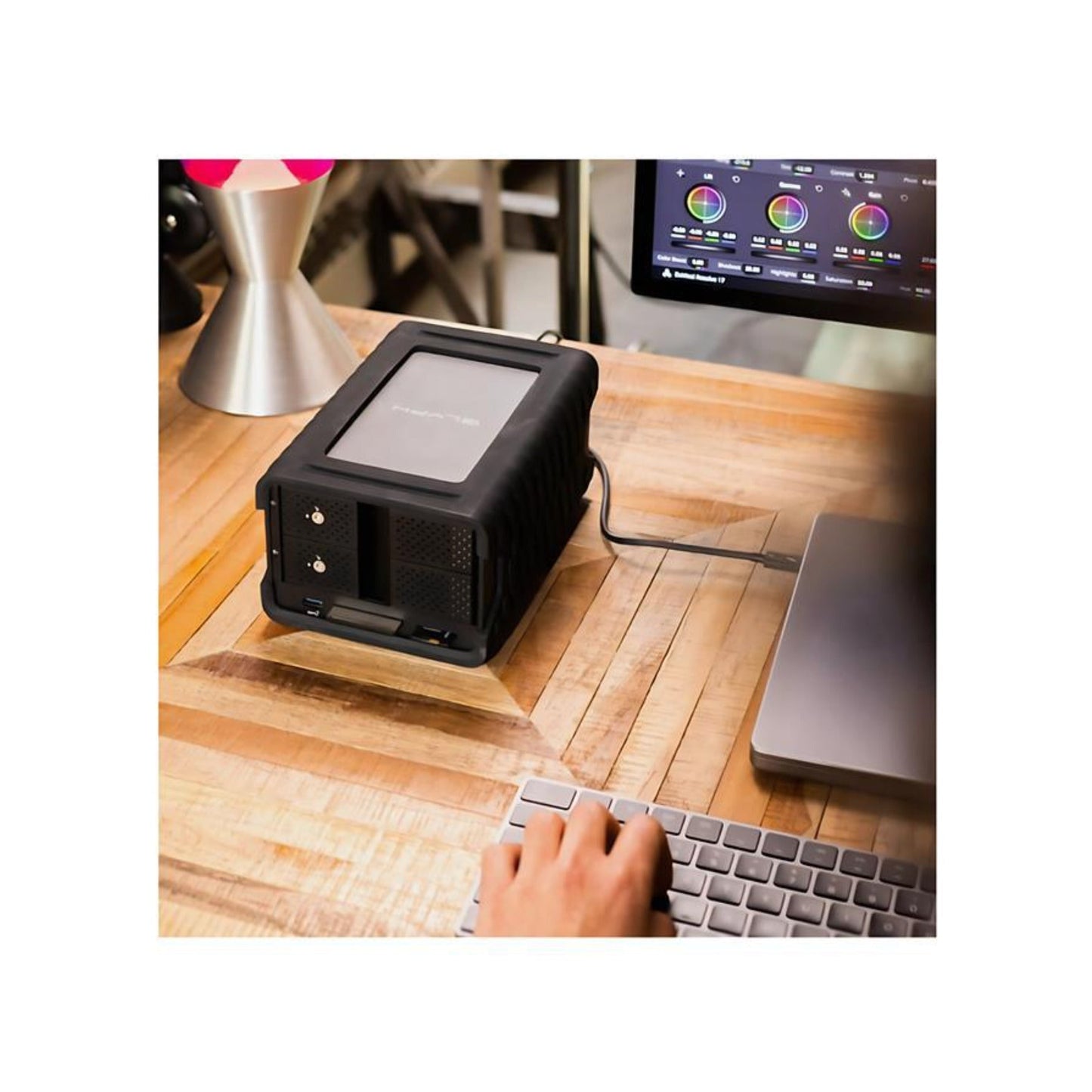 Glyph Blackbox PRO RAID 16TB Enterprise-Class External Drive with Thunderbolt 3 Hub (Black)