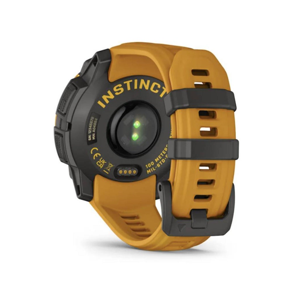 Garmin Instinct 3-45mm Solar GPS Smartwatch (Sunburst, Limited Edition)