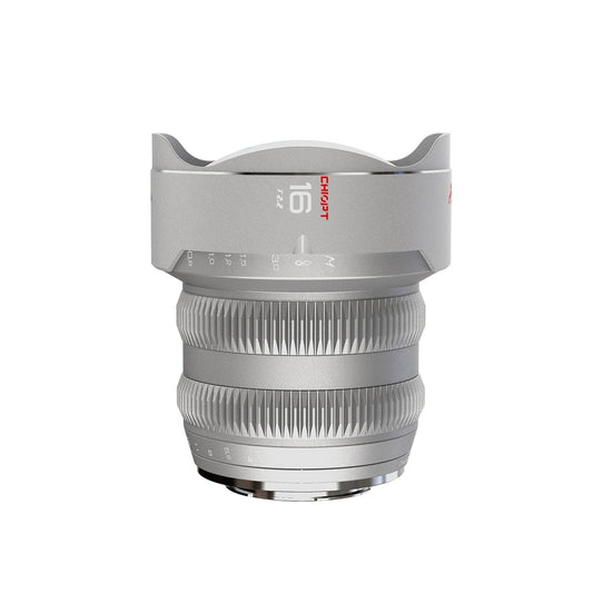 CHIOPT AURA 16mm T2.2 Cinema Lens (Sony E-Mount) Full-Frame with Cine Prime and Manual Focus