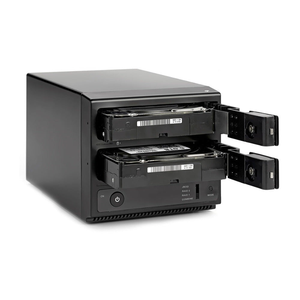 Oyen Digital Mobius 2C 24TB 2-Bay USB 3.2 Gen 2 RAID Array (2 x 12TB HDDs)