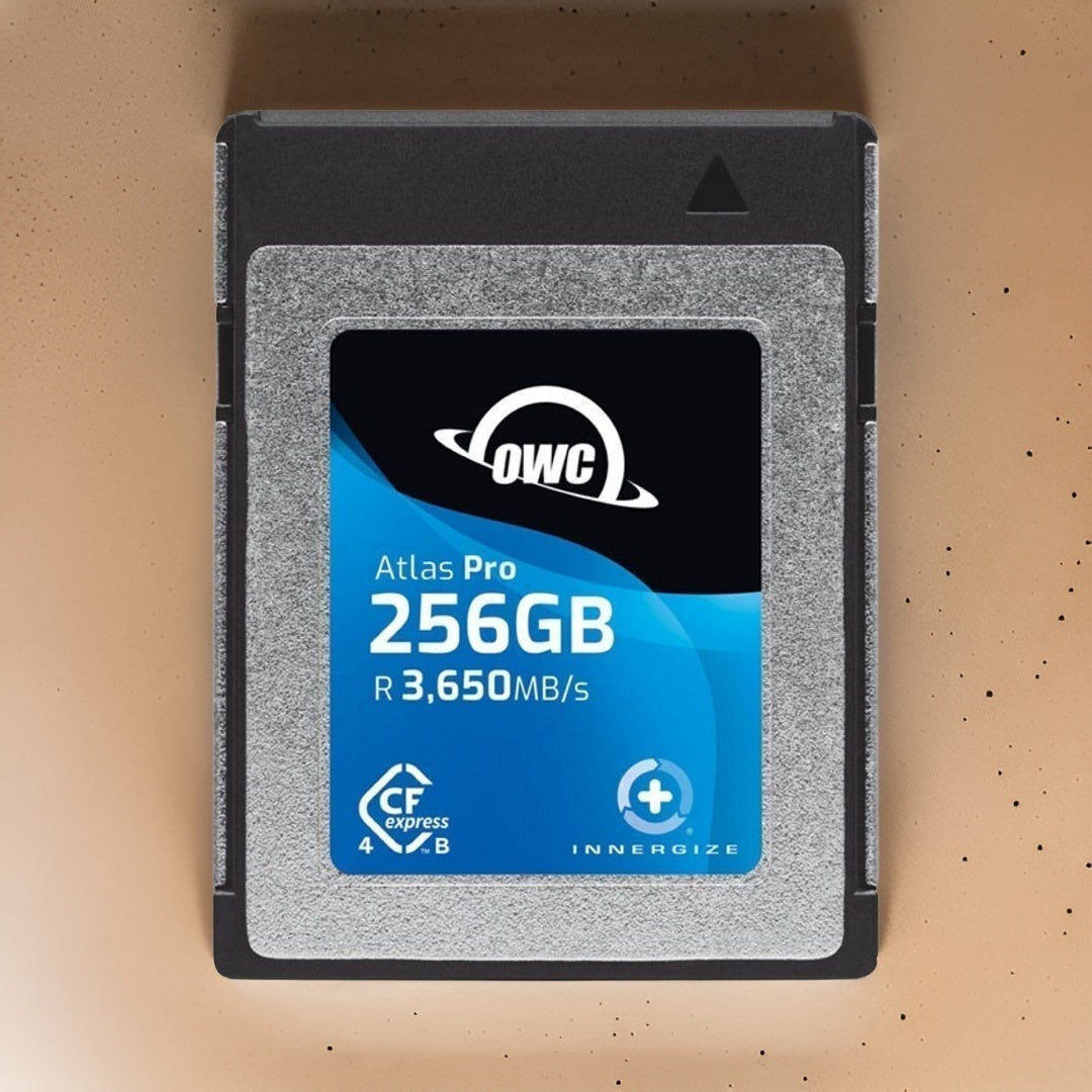 OWC 256GB Atlas Pro CFExpress 4.0 Type B Card with Thunderbolt (USB-C) with USB 3.2 CFExpress Reader