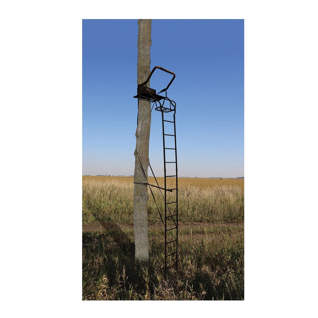 Big Game Treestands Warrior Elite Ultra-Wide 17 ft Climbing Tree Stand