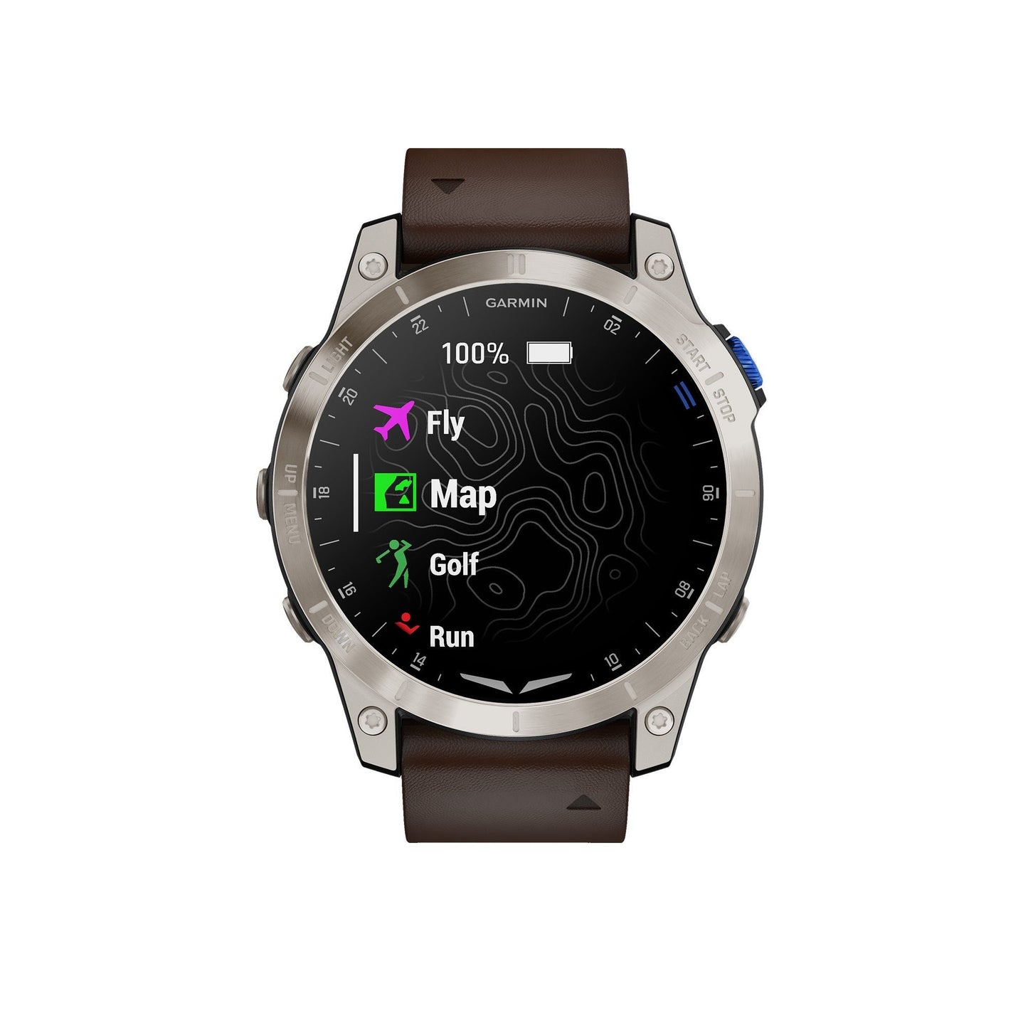 Garmin D2 Mach 1 with Vented Titanium Bracelet