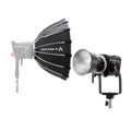 Aputure STORM 400x Tunable White LED Monolight (Gold Mount) with 24-Inch Softbox