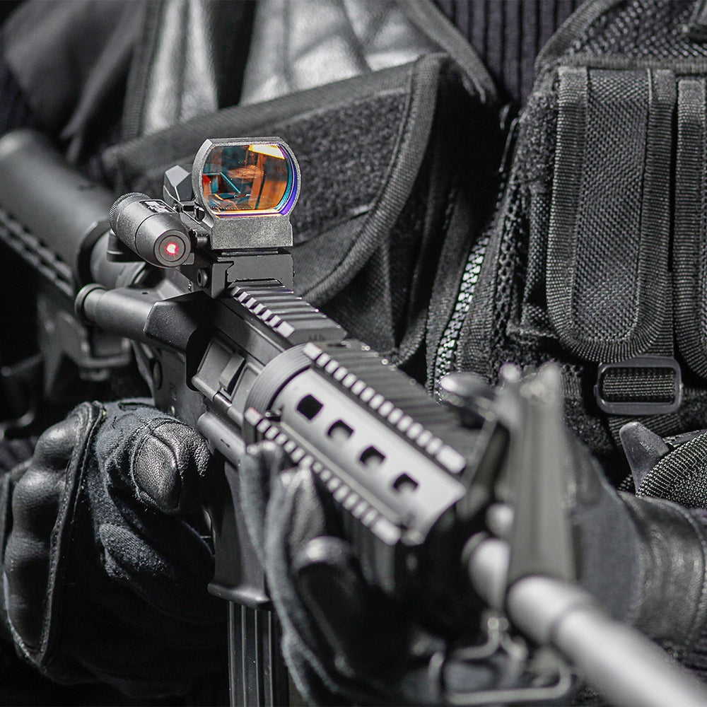 Sightmark Dual Shot Reflex Sight with Integral Laser (Black)