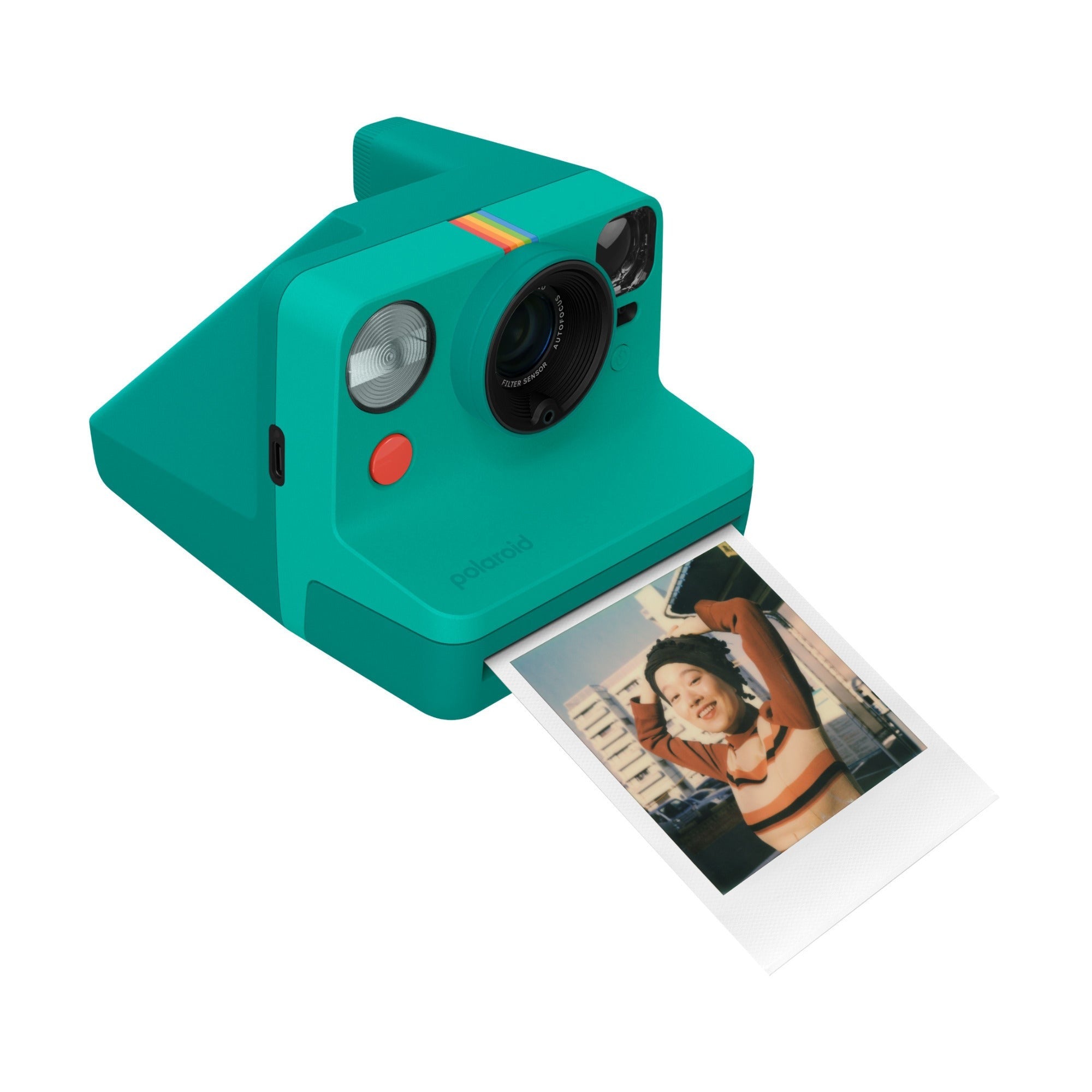 Polaroid Now Generation 3 Instant Camera (Teal) with Film and Accessories Bundle