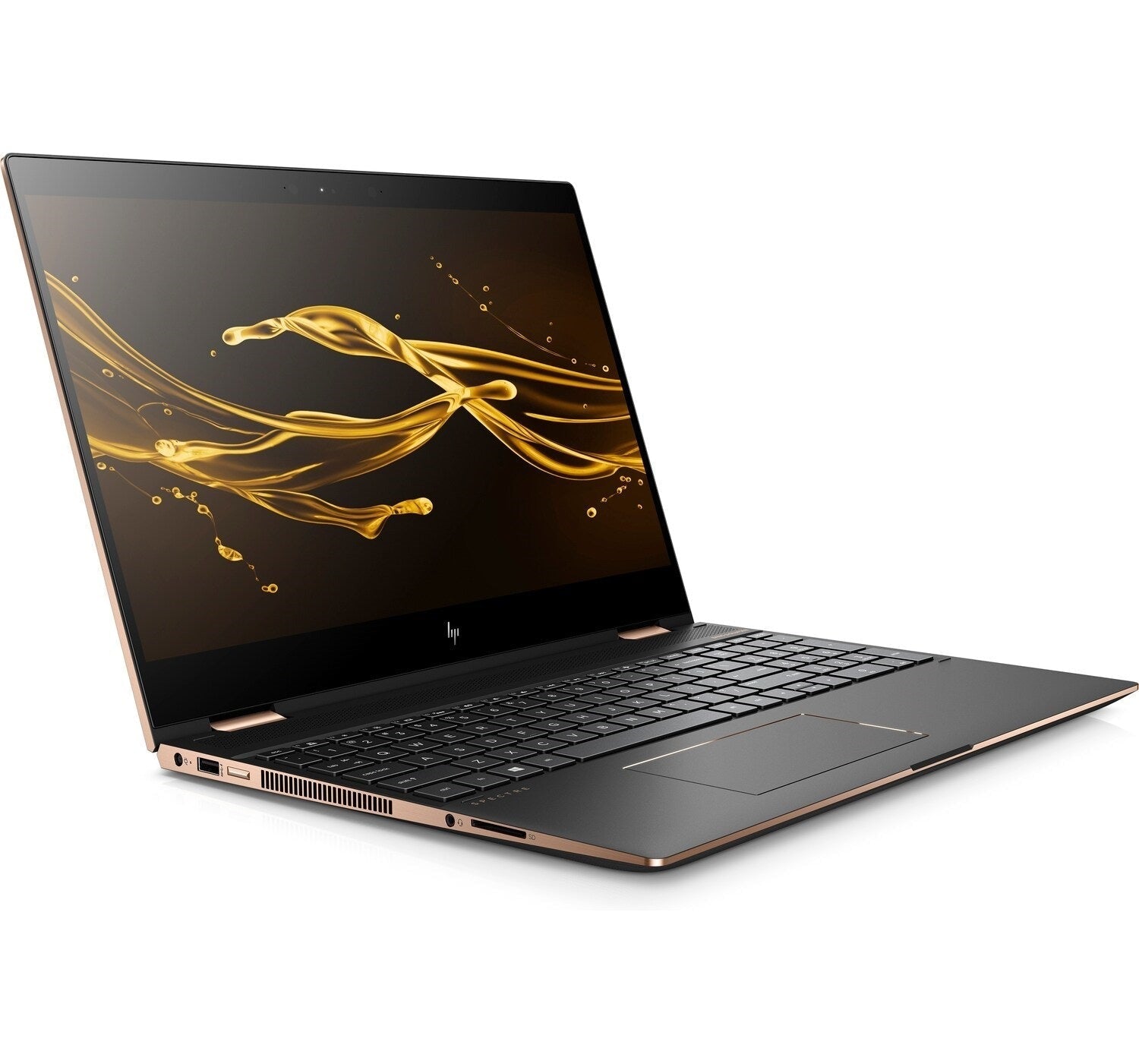 HP Spectre x360 15.6" 4K Touch Laptop, Intel Core i7-8550U, 16GB RAM, 512GB SSD, GeForce MX150, Windows 10 (Certified Refurbished)