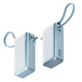 ReelCharge 10,000 mAh 65W Power Bank Flex (Cool Blue)