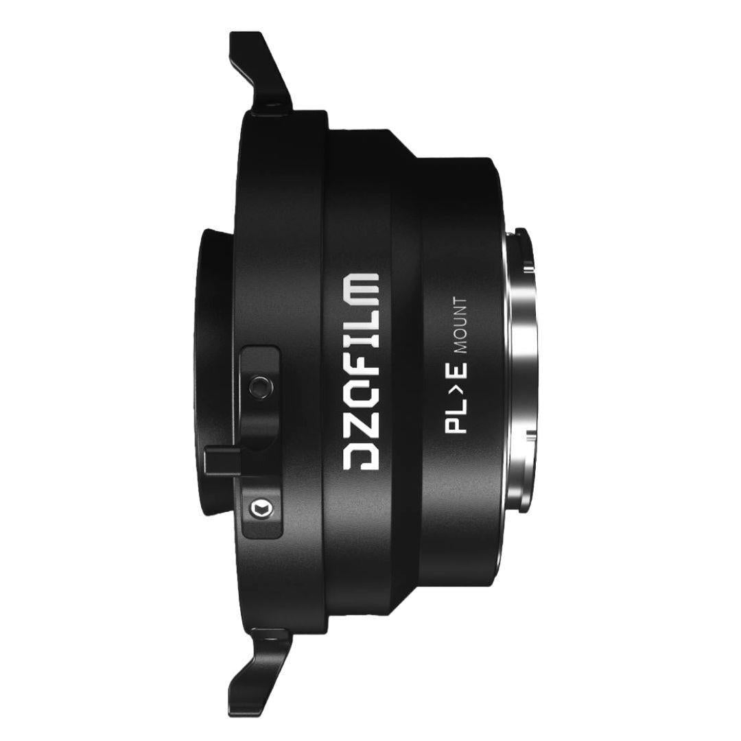 DZOFilm Octopus Aluminum Alloy PL to Sony E Lens Mount Adapter with Light-Absorbing Material (Black)