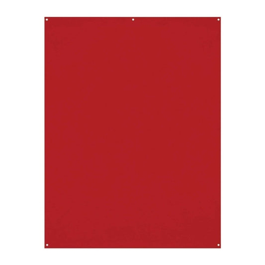 Westcott X-Drop Wrinkle-Resistant Backdrop, Perfect for Video Conferencing (Scarlet Red, 5 x 7 Feet)