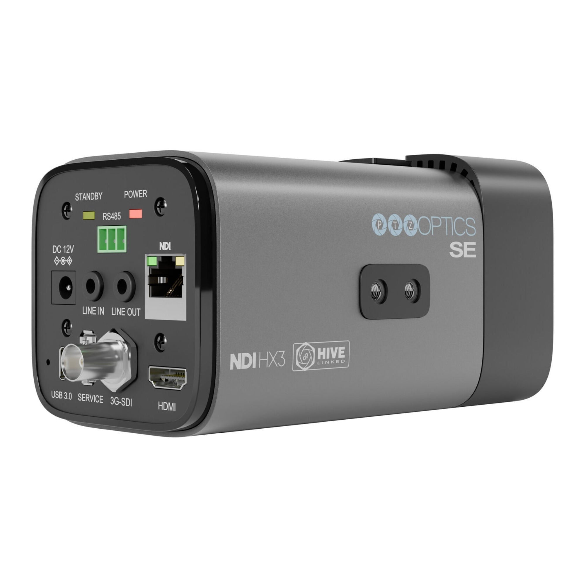 PTZOptics Studio SE Hive-Linked Camera with 20x Optical Zoom (Gray)