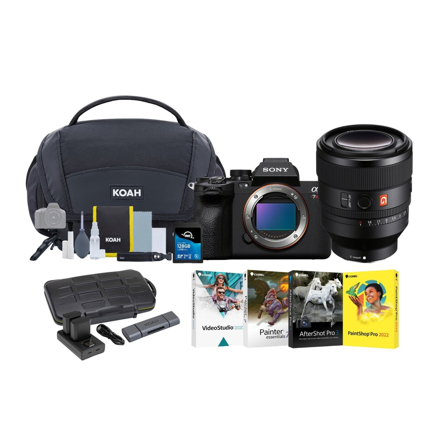 Sony a7R V Mirrorless Camera with FE 50mm f/1.2 GM Master Lens Bundle