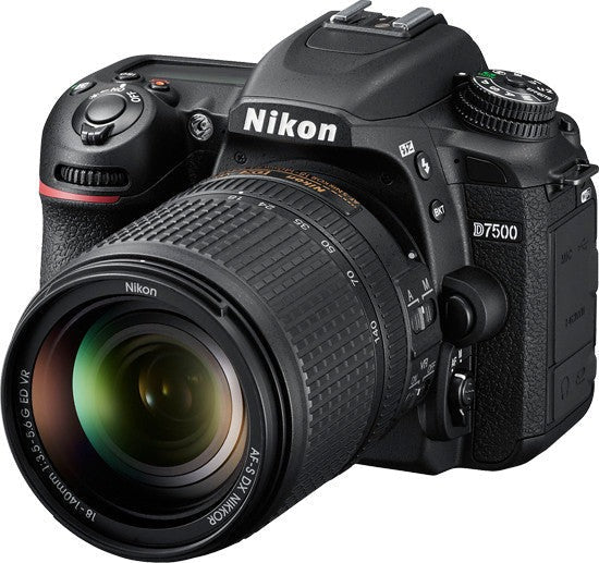 Nikon D7500 DX-Format DSLR Camera (Body Only, Black) (Open Box)