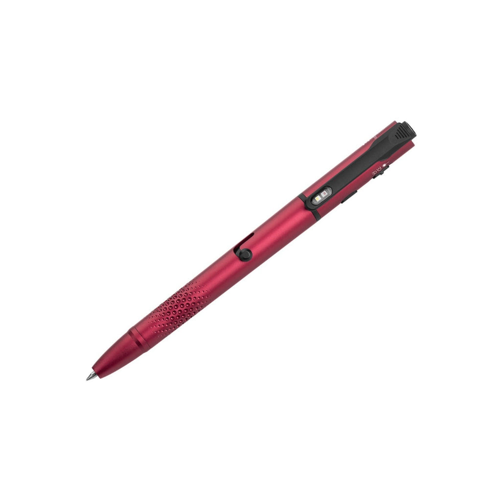 OLIGHT O'Pen 3 Multifunctional Pen Light with 120 Lumens (Wine Red)