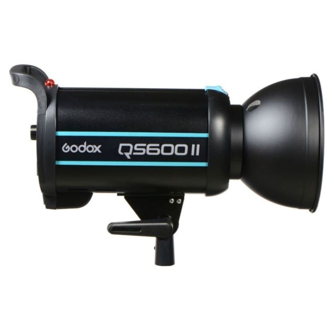 Godox QS600II 600Ws High-Speed Flash Light Head with Built-In 2.4 G Wireless X System (Black)