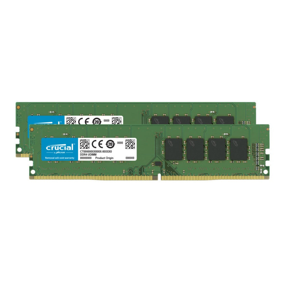 Crucial 8GB Kit DDR4-2666 UDIMM Memory Module (2 x 4GB)